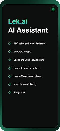 Screenshot of Lek: AI Writing Assistant