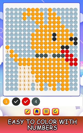 Mosaic Color by Number - Hex Puzzle Beads For Kids