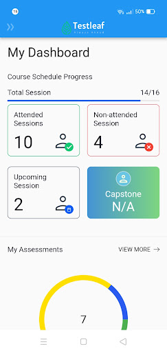 TestLeaf Screen 2