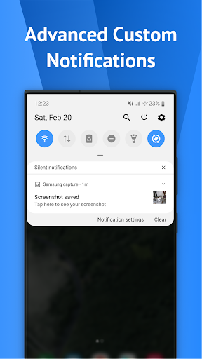 One Shade: Custom Notifications and Quick Settings android2mod screenshots 1