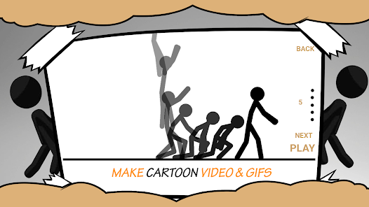 Screenshot 11 Cartoon Video & Gif Maker android