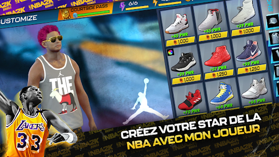 NBA 2K Mobile: Jeu de basket Capture d'écran