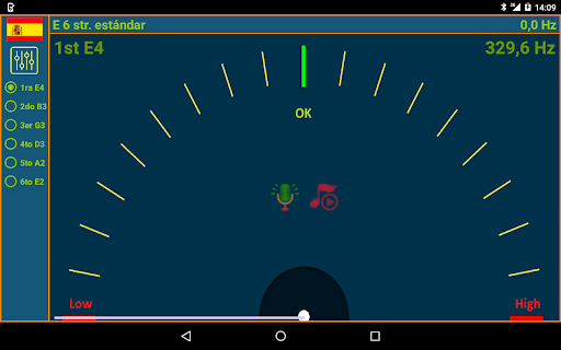 G-tune. Guitar Fine Tuner Screen 3