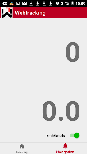 Android application Webtracking screenshort
