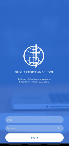 Android application Gloria Christian School screenshort