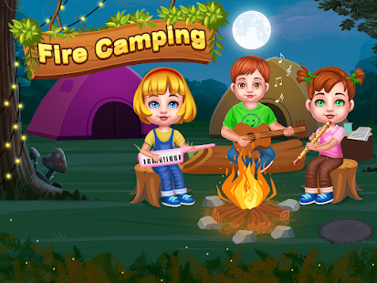 Summer Vacation - Fire Camping Adventure Fun Game 5.0 APK screenshots 13