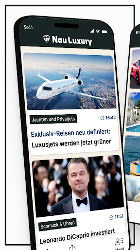 Android application Nau Luxury screenshort