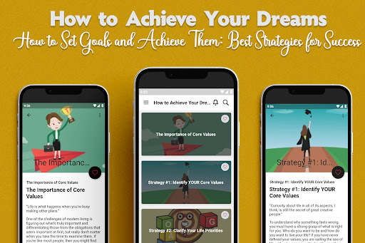 Android application How to Achieve Your Dreams screenshort