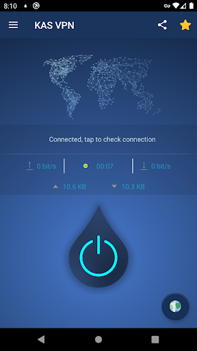 KAS VPN Screen 2