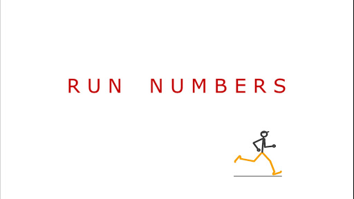 Android application Run Numbers screenshort