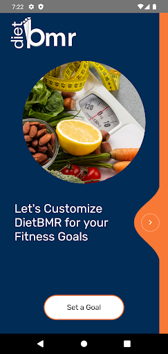Android application DietBMR screenshort