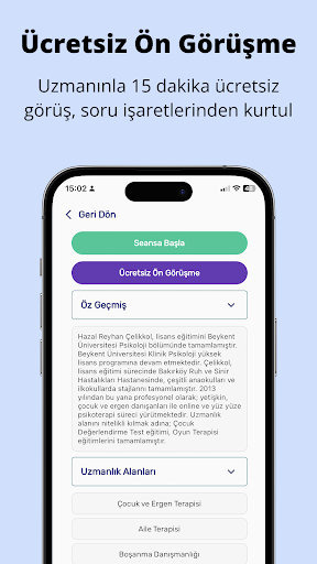 Healmeup Online Therapy Screen 2