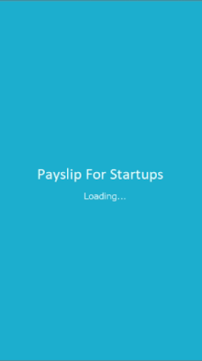 Android application Payslip for startups screenshort