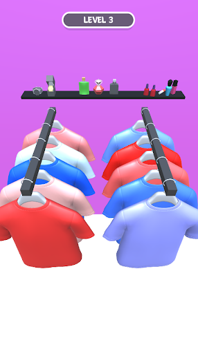 Android application Clothes Sort 3D screenshort