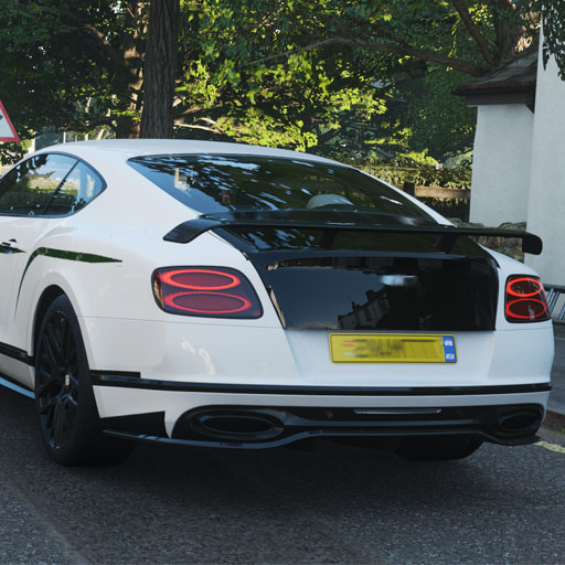 Driving Bentley Continental