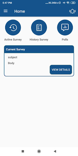 Android application Hono Pulse screenshort