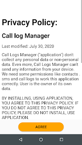 Call Log History and Backup Unknown