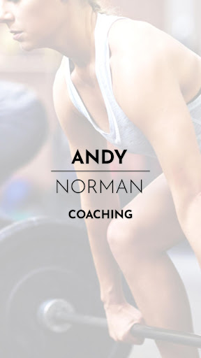 Android application Andy Norman Coaching screenshort