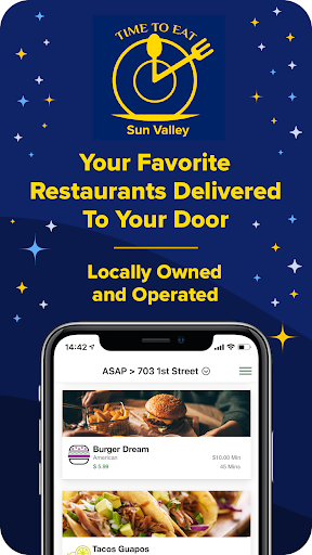 Android application Time To Eat Sun Valley screenshort