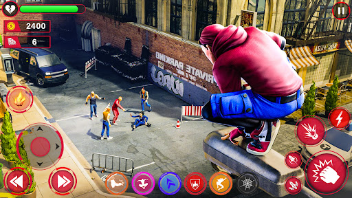 Spider Fighter Hero Man Game Screen 2