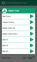 screenshot of iPro Mindfulness Timer