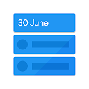 Calendar Widget: Agenda - Beautiful &amp; <span class=red>Customizable</span>