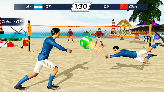 Volleyball 3D Offline Games 1.4.1 APK screenshots 2