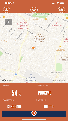 Android application MyFinder screenshort