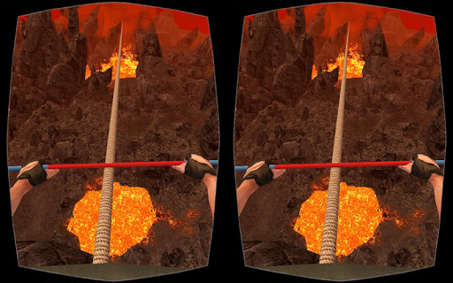 VR City View Rope Crossing - VR Box App  screenshots 4