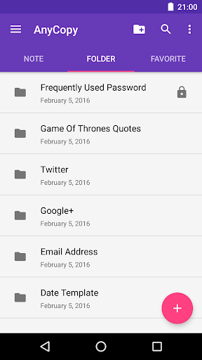 AnyCopy-Copy & Paste Clipboard Screen 2