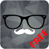 Hipster Clock Free - UCCW Skin icon