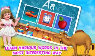 Baby Aadhya's Alphabets World - Screenshot 1