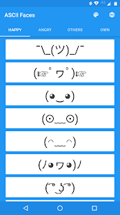 ASCII Faces Capture d'écran