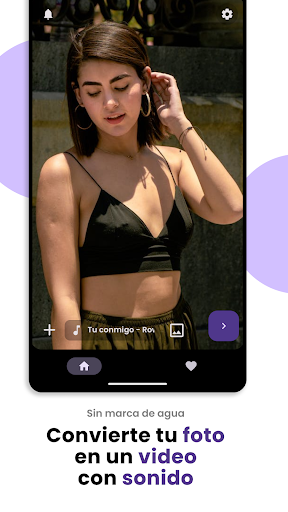 Android application Agregar música a fotos - Pamel screenshort