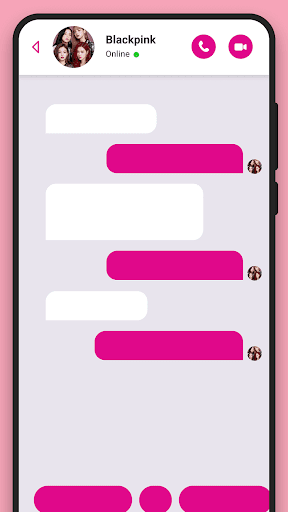 Blackpink Call and Chat Real Screen 3