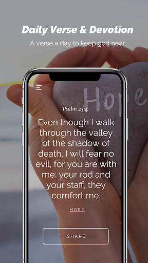 Android application Daily Bible Verse Notification screenshort