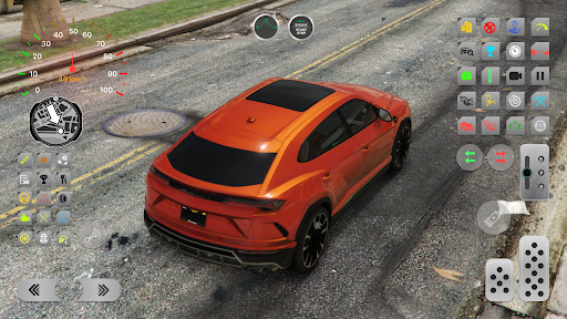 Lambo Urus SUV Parking Driver Screen 3