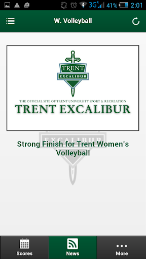 Trent Athletics Front Row Screenshot 2 - AppWisp.com