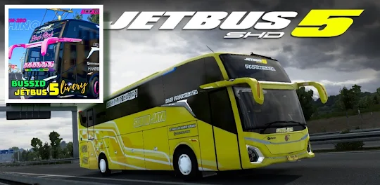 Livery Bussid jetbus 5 mod