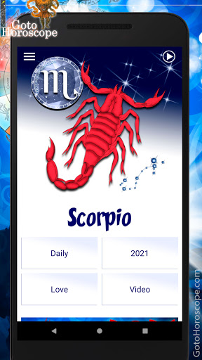 Android application Scorpio Daily Horoscope screenshort