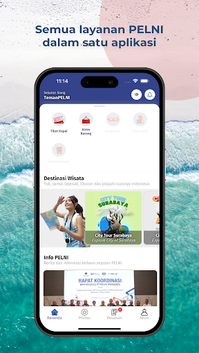 Android application PELNI screenshort