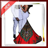 African couple fashion ideas icon