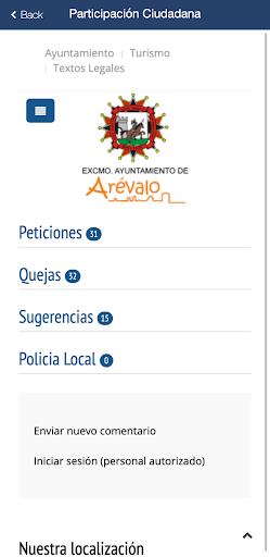 Ayuntamiento de Arévalo Screen 2