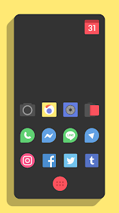 Minimo Icon Pack لقطة شاشة