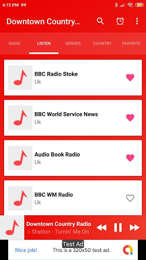 Downtown Country Radio App UK