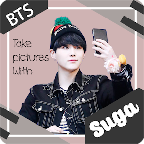 Captura de Pantalla 1 Take pictures With Suga (BTS) android