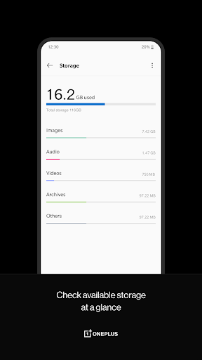 OnePlus File Manager Screen 3