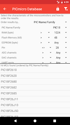 PICmicro Databaseのおすすめ画像5