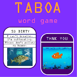 Imagen de ícono de juego de palabras tabúa