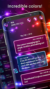 Neonlicht SMS-Thema Sie jetzt den Download 2
